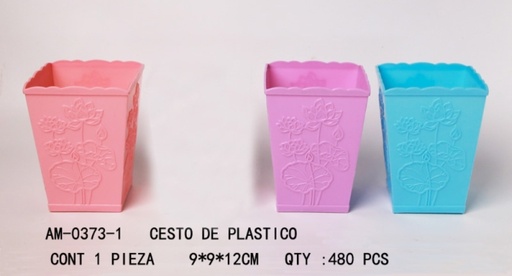 [AM-0373-1 [480 PZS/CAJA]] [AM-0373-1]CESTO DE PLASTICO
