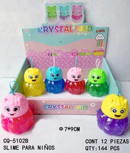 [CQ-5102B [144 PZS/CAJA]] [CQ-5102B]SLIME PARA NIÑOS