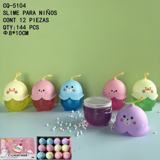 [CQ-5104 [144 PZS/CAJA]] [CQ-5104]SLIME PARA NIÑOS