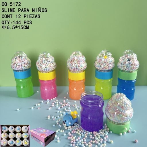 [CQ-5172 [144 PZS/CAJA]] [CQ-5172]SLIME PARA NIÑOS