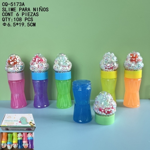 [CQ-5173A [108 PZS/CAJA]] [CQ-5173A]SLIME PARA NIÑOS