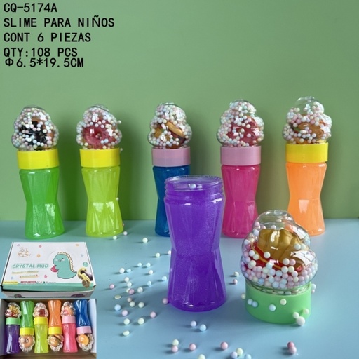 [CQ-5174A [108 PZS/CAJA]] [CQ-5174A]SLIME PARA NIÑOS