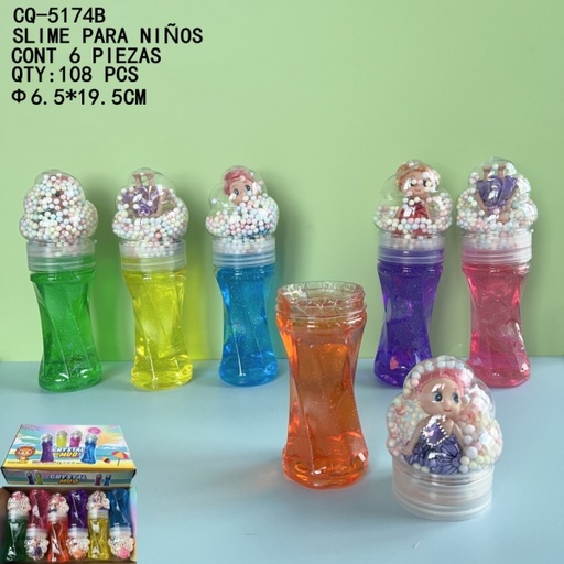[CQ-5174B [108 PZS/CAJA]] [CQ-5174B]SLIME PARA NIÑOS