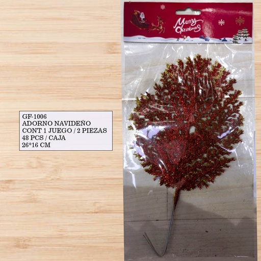 [GF-1006 [48 PZS/CAJA]] [GF-1006] ADORNO NAVIDEÑO