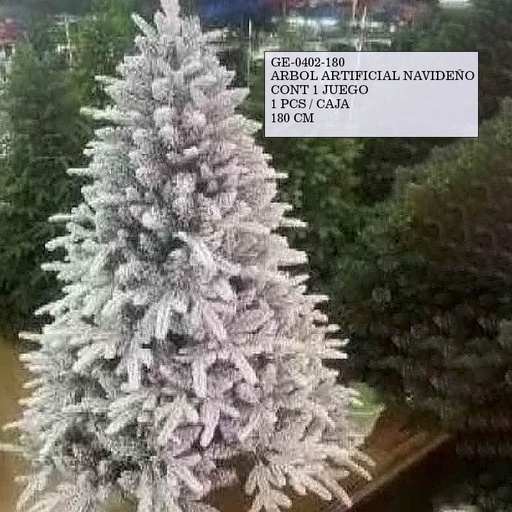 [GE-0402-180 [1 PZS/CAJA]] [GE-0402-180] ARBOL DE NAVIDAD DE PLASTICO