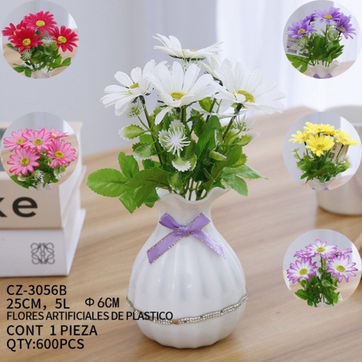 [CZ-3056B [600 PZS/CAJA]] [CZ-3056B]FLORES ARTIFICIALES DE PLASTICO