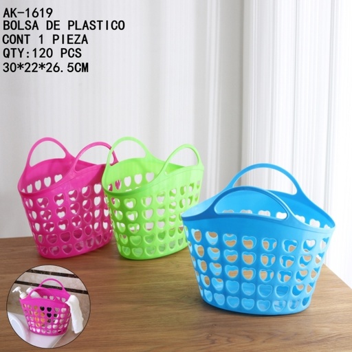 [AK-1619 [120 PZS/CAJA]] [AK-1619]BOLSA DE PLASTICO