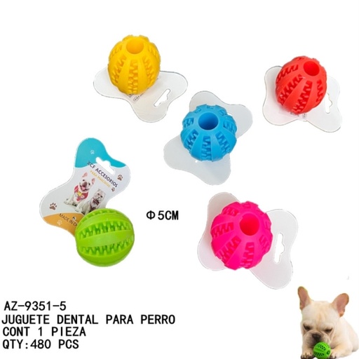 [AZ-9351-5 [480 PZS/CAJA]] [AZ-9351-5]B-JUGUETE DENTAL PARA PERRO