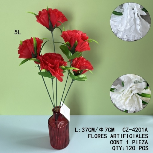 [CZ-4201A [120 PZS/CAJA]] [CZ-4201A]FLORES ARTIFICIALES