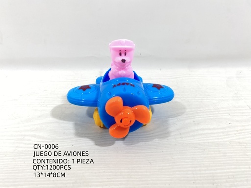 [CN-0006 [1200 PZS/CAJA]] [CN-0006]JUEGO DE AVIONES