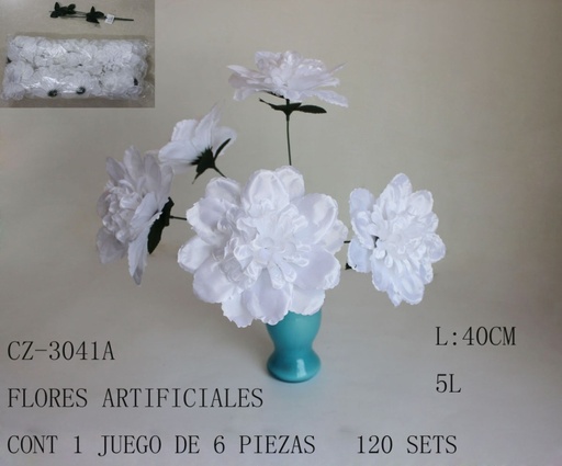 [CZ-3041A [120 PZS/CAJA]] [CZ-3041A]FLORES ARTIFICIALES