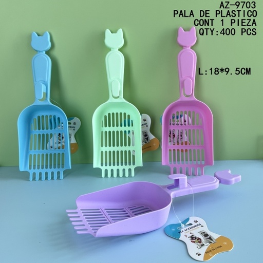 [AZ-9703 [400 PZS/CAJA]] [AZ-9703]PALA DE PLASTICO