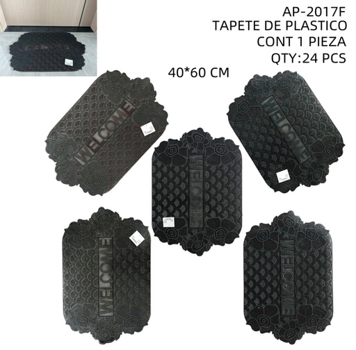 [AP-2017F [24 PZS/CAJA]] [AP-2017F]TAPETE DE PLASTICO