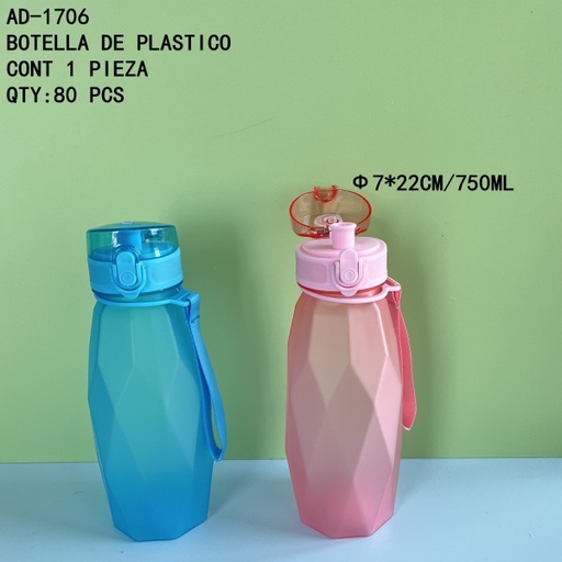 [AD-1706 [80 PZS/CAJA]] [AD-1706]BOTELLA DE PLASTICO