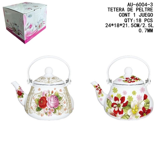 [AU-6004-3 [18 PZS/CAJA]] [AU-6004-3]TETERA DE PELTRE