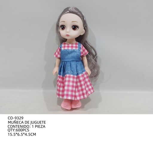 [CO-9329 [600 PZS/CAJA]] [CO-9329]MUÑECA DE JUGUETE