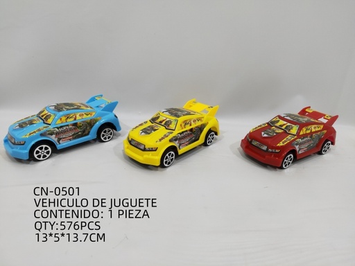 [CN-0501 [576 PZS/CAJA]] [CN-0501]VEHICULO DE JUGUETE