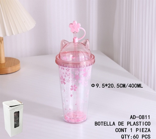 [AD-0811 [60 PZS/CAJA]] [AD-0811]BOTELLA DE PLASTICO