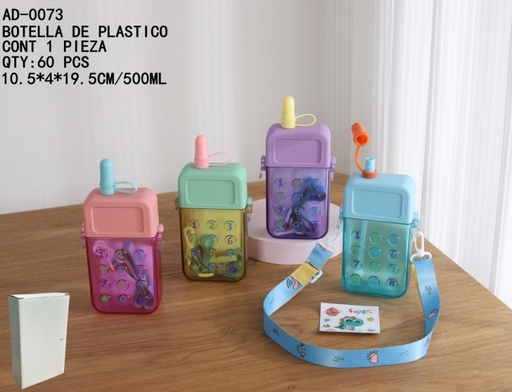 [AD-0073 [60 PZS/CAJA]] [AD-0073]BOTELLA DE PLASTICO