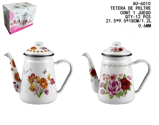[AU-6010 [12 PZS/CAJA]] [AU-6010]TETERA DE PELTRE