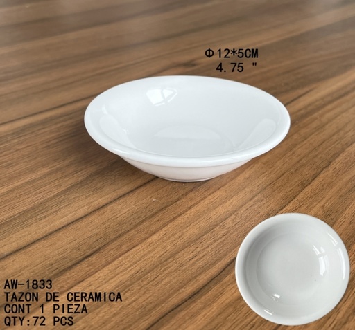 [AW-1833 [72 PZS/CAJA]] [AW-1833] TAZON DE CERAMICA