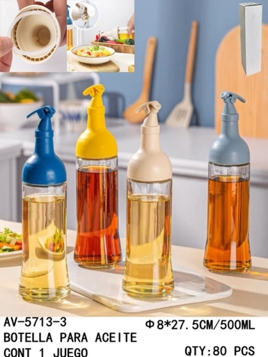 [AV-5713-3 [80 PZS/CAJA]] [AV-5713-3]BOTELLA PARA ACEITE