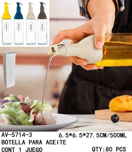 [AV-5714-3 [80 PZS/CAJA]] [AV-5714-3]BOTELLA PARA ACEITE