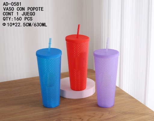 [AD-0581 [160 PZS/CAJA]] [AD-0581]VASO CON POPOTE