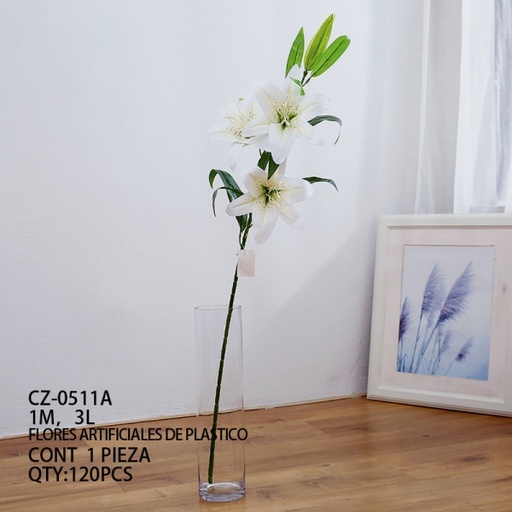 [CZ-0511A [120 PZS/CAJA]] [CZ-0511A]FLORES ARTIFICIALES DE PLASTICO