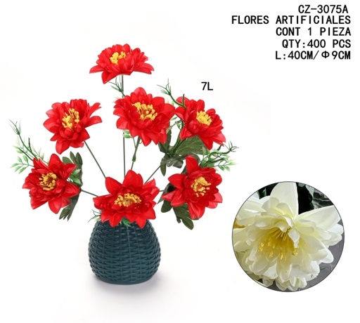 [CZ-3075A [400 PZS/CAJA]] [CZ-3075A]B-FLORES ARTIFICIALES