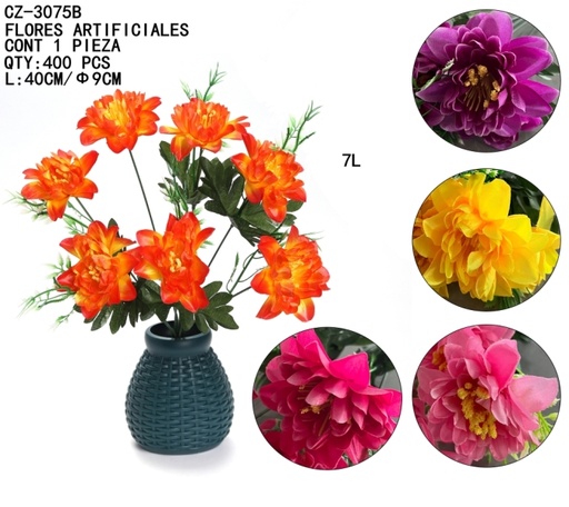 [CZ-3075B [400 PZS/CAJA]] [CZ-3075B]B-FLORES ARTIFICIALES