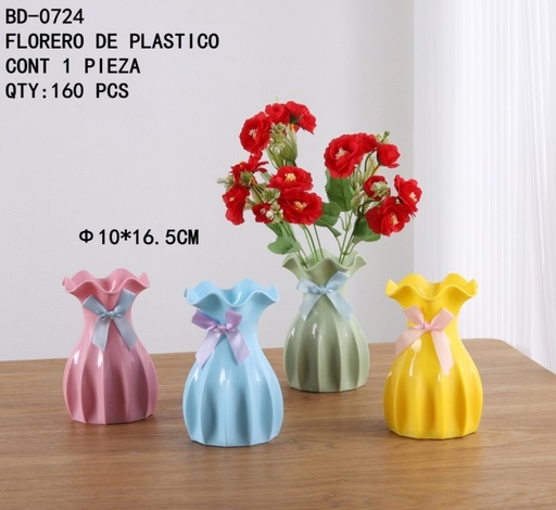 [BD-0724 [160 PZS/CAJA]] [BD-0724]FLORERO DE PLASTICO