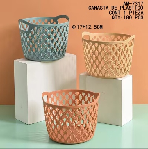 [AM-7317 [180 PZS/CAJA]] [AM-7317]CANASTA DE PLASTICO