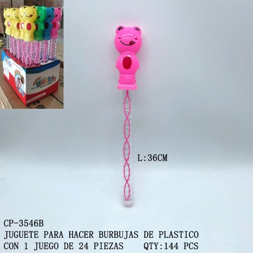 [CP-3546B [144 PZS/CAJA]] [CP-3546B]JUGUETE PARA HACER BURBUJAS DE PLASTICO