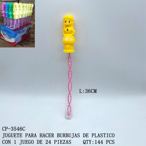 [CP-3546C [144 PZS/CAJA]] [CP-3546C]JUGUETE PARA HACER BURBUJAS DE PLASTICO