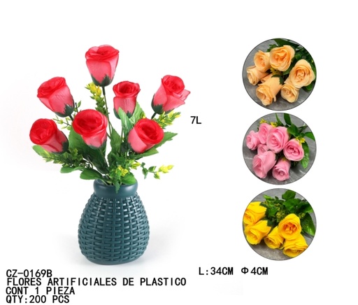 [CZ-0169B [200 PZS/CAJA]] [CZ-0169B]FLORES ARTIFICIALES DE PLASTICO