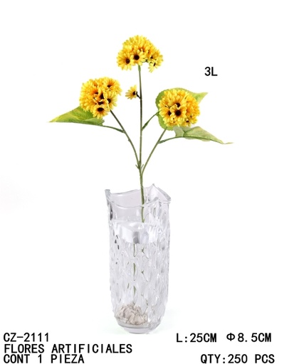 [CZ-2111 [250 PZS/CAJA]] [CZ-2111]FLORES ARTIFICIALES