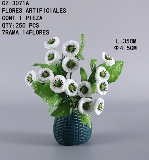 [CZ-3071A [250 PZS/CAJA]] [CZ-3071A]FLORES ARTIFICIALES