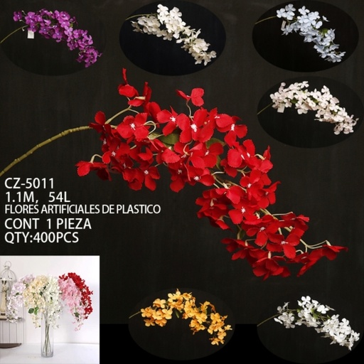 [CZ-5011B [400 PZS/CAJA]] [CZ-5011B]FLORES ARTIFICIALES DE PLASTICO