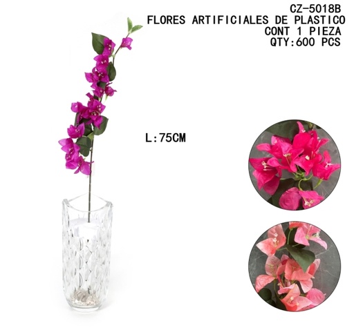 [CZ-5018B [600 PZS/CAJA]] [CZ-5018B]FLORES ARTIFICIALES DE PLASTICO