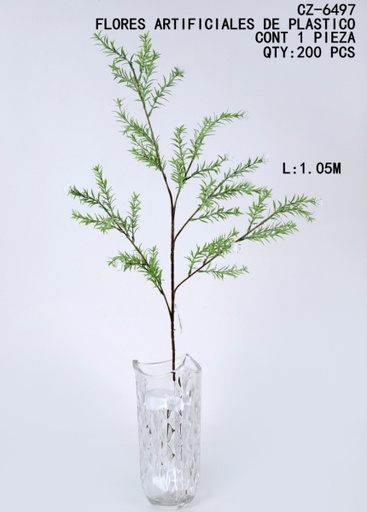 [CZ-6497 [200 PZS/CAJA]] [CZ-6497]FLORES ARTIFICIALES DE PLASTICO
