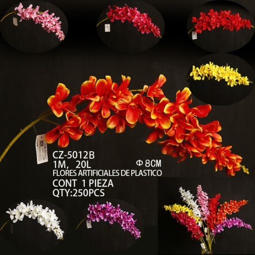 [CZ-5012B [250 PZS/CAJA]] [CZ-5012B]FLORES ARTIFICIALES DE PLASTICO