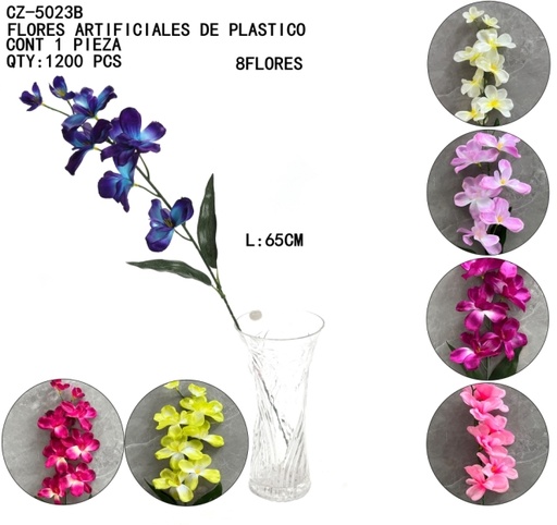 [CZ-5023B [1200 PZS/CAJA]] [CZ-5023B]FLORES ARTIFICIALES DE PLASTICO
