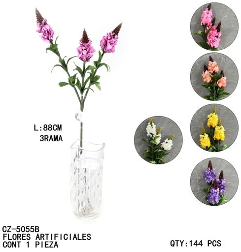 [CZ-5055B [144 PZS/CAJA]] [CZ-5055B]FLORES ARTIFICIALES