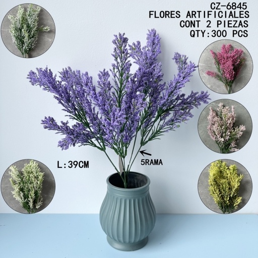 [CZ-6845 [300 PZS/CAJA]] [CZ-6845]FLORES ARTIFICIALES