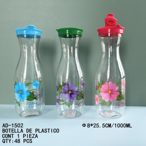 [AD-1502 [48 PZS/CAJA]] [AD-1502]BOTELLA DE PLASTICO
