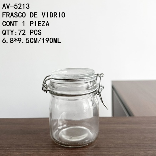 [AV-5213 [72 PZS/CAJA]] [AV-5213]FRASCO DE VIDRIO