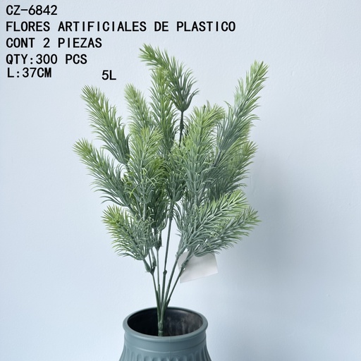 [CZ-6842 [300 PZS/CAJA]] [CZ-6842]FLORES ARTIFICIALES DE PLASTICO