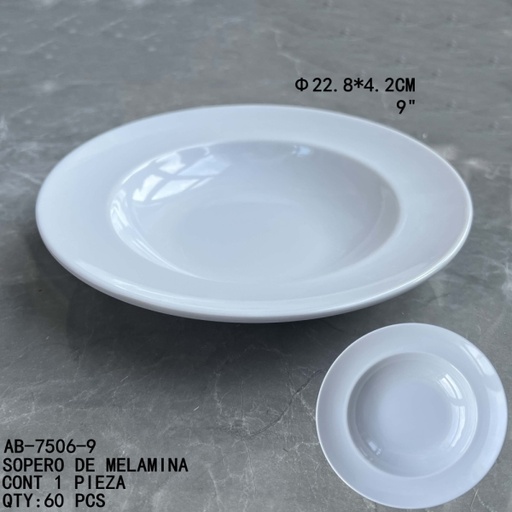 [AB-7506-9 [60 PZS/CAJA]] [AB-7506-9]SOPERO DE MELAMINA