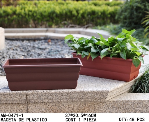 [AM-0471-1 [48 PZS/CAJA]] [AM-0471-1]MACETA DE PLASTICO